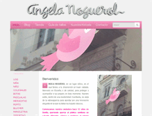 Tablet Screenshot of angelanoguerol.com